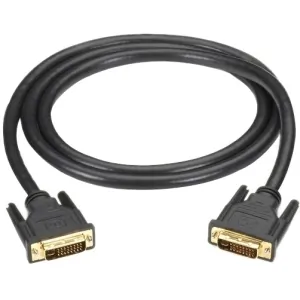 BLACK BOX CORPORATION DVI-I-DL-005M — DVI-I DUAL-LINK CABLE MALE TO MALE 5-M  16.4-FT.