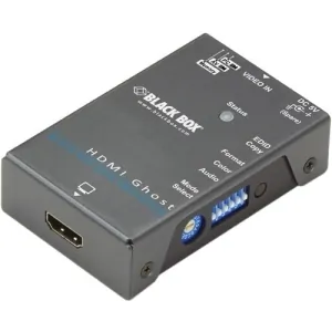 BLACK BOX CORPORATION VG-HDMI — EDID PROVIDES FOR OPTIMAL SOURCE-TO-SCREEN PERFORMANCE. OPTIMIZES VIDEO CARD OUT