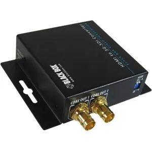 BLACK BOX CORPORATION VSC-HDMI-SDI — CONNECT HDMI SOURCE TO 3G-SDI, HD-SDI, OR SD-SDI DISPLAY. CONSUMER ELECTRONICS D