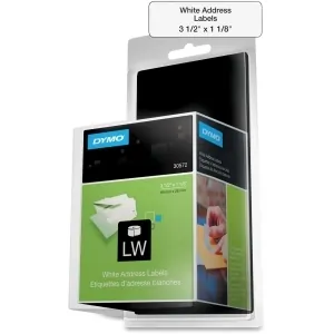 DYMO 30572 — DYMO LABELWRITER ADDRESS PERMANENT ADHESIVE LABELS - 520 LABEL(S)