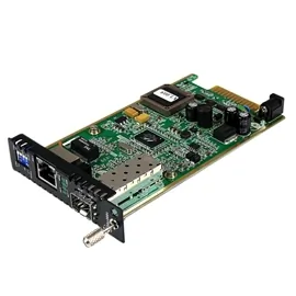 STARTECH ET91000SFP2C — CONVERT A GIGABIT ETHERNET CONNECTION OVER FIBER USING THE GIGABIT SFP OF YOUR C