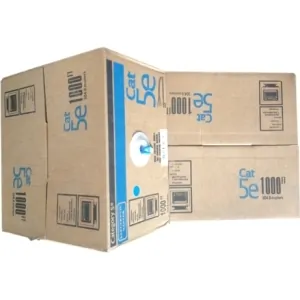4XEM 4XCAT5E1000BL — 1000FT CAT5E CABLE 350MHZ