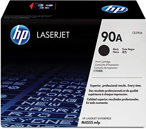 HP CE390A — HP 90A (CE390A) Toner Cartridge - Single Pack - Laser - 10000 Pages - Black - 1 Each