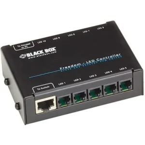 BLACK BOX CORPORATION KV0004A-LED — THE BLACK BOX LED MONITOR IDENTIFICATION KIT WORKS WITH THE SERVSWITCH FREEDOM,