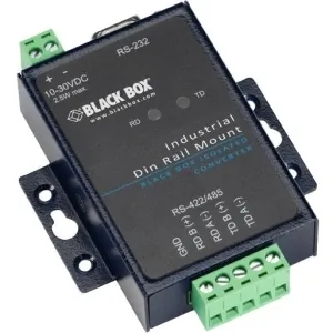 BLACK BOX CORPORATION ICD400A — ASYNC RS232 TO RS422/485 INTERFACE CONVERTER - (1) 5-POSITION TERMINAL BLOCK