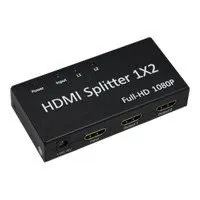 4XEM 4XHDMISP1X2 — 2-Port HDMI Video Splitter for 4K and Full HD
