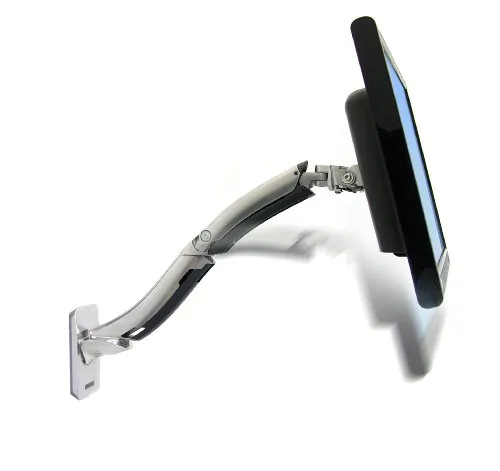 ERGOTRON 45-228-026 — ERGOTRON 45-228-026 MX WALL MOUNT LCD MONITOR ARM (POLISHED ALUMINUM)