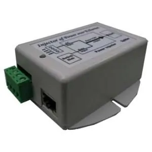 TYCON SYSTEMS TP-POE-24 - 24V 18W PoE Power Inserter with Surge Protection