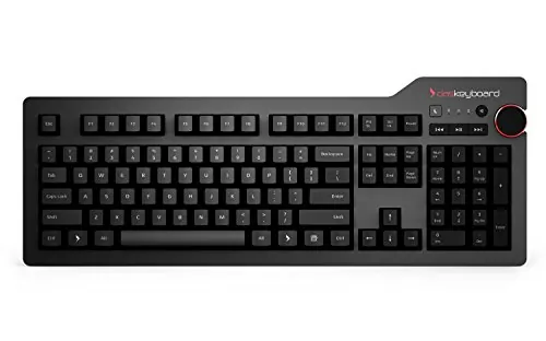 DAS KEYBOARD DASK4MKPROSIL — DAS KEYBOARD 4 PROFESSIONAL FOR PC - SILENT MECHANICAL KEYBOARD WITH CHERRY MX B