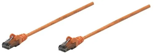Intellinet 342247 — 3 FT ORANGE CAT6 SNAGLESS PATCH CABLE