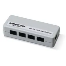 BLACK BOX CORPORATION FM800-R2 — RJ45 MODULAR SPLITTER - A-PIN, UNSHIELDED, (1) RJ45 TO (4) RJ45