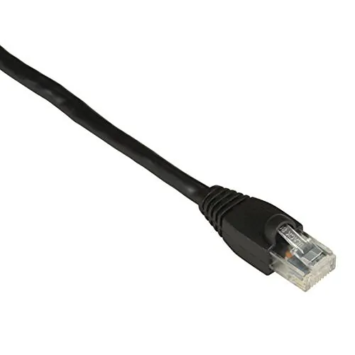 BLACK BOX CORPORATION EVNSL647-0001 — CAT6 550-MHZ SNAGLESS STRANDED ETHERNET PATCH CABLE - UNSHIELDED (UTP), CM PVC (