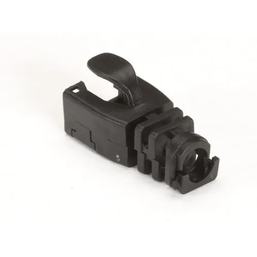 BLACK BOX CORPORATION FMT718 — SNAGLESS CABLE BOOT - BLACK, 50-PACK