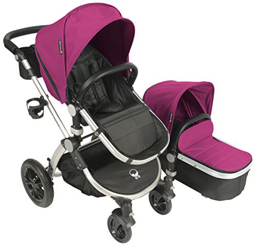 BABYROUES 7514 - BABYROUES AVANT STROLLER PINK