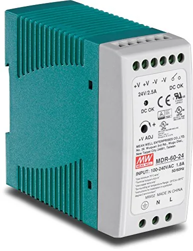 TRENDNET TI-M6024 — DIN RAIL 24V 60W POWER SUPPLY FOR TI-G50, TI-G62, TI-G80, TI-F11SFP