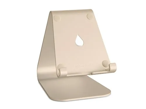 RAIN DESIGN 10051 — Adjustable Gold Tablet Stand for Ergonomic Viewing