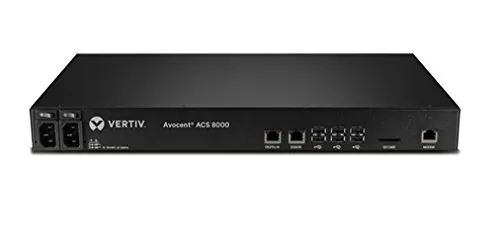 VERTIV ACS8032SAC-400 — 32-PORT ACS8000 CONSOLE SYSTEM WITH SINGLE AC POWER SUPPLY