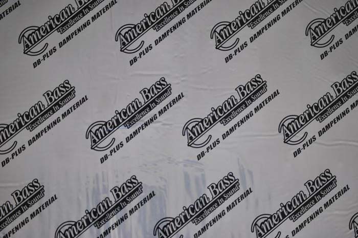 American Bass AB5500 - American Bass Sound Deadening 48 Sq. Ft. Super Bulk Kit 9 Pc