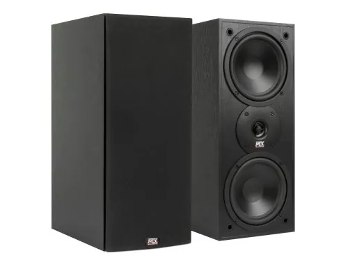 MTX Home MONITOR60I — MTX Dual 6.5-Inch 2-Way Bookshelf Speakers - 100W RMS