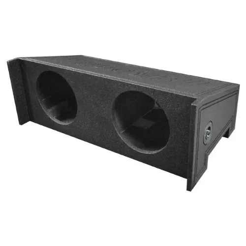 Qpower QBJEEP10DF — Qpower Bomb Dual 10 Woofer Box for All years Jeep Wrangler CJ5/CJ7 Downfire