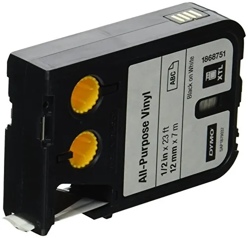 DYMO 1868751 — 1/2" (12 MM) ALL-PURPOSE VINYL,