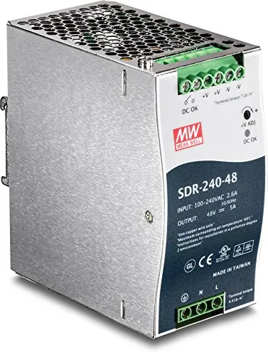 TRENDNET TI-S24048 — DIN RAIL 48V 240W POWER SUPPLY FOR TI-PG80