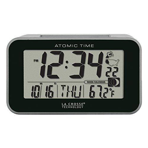 LACROSSE TECHNOLOGY 617-1270 - ATOMIC MULTI-FUNCTION LCD ALARM