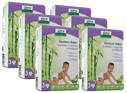 ALEVA NATURALS 37850 - ALEVA NATURALS BAMBOO DIAPER