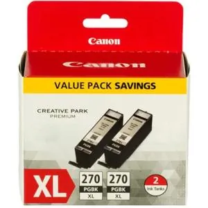 CANON 0319C005 — Canon PGI-270 XL Twin Pack