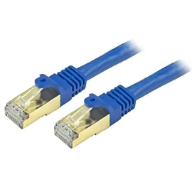 STARTECH C6ASPAT12BL — 12FT CAT6A ETHERNET CABLE - 10 GIGABIT SHIELDED SNAGLESS RJ45 100W POE PATCH COR