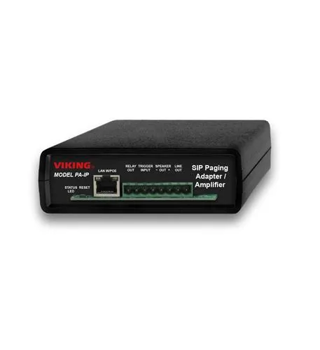 Viking Electronics VK-PA-IP — SIP/Multicast Paging Adapter & Amplifier