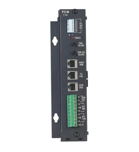 Bogen BG-PCMTIM — Telephone Interface Module for Bogenft. s PCM2000 Zone Paging System