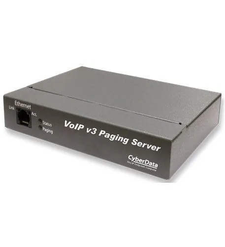 CyberData CD-011146 — VoIP V3 Paging Server - Advanced Communication Solution
