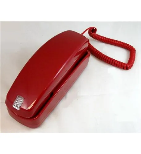 Golden Eagle GO-5303RED — Trimstyle Corded Telephone with Electronic Ringer - Red