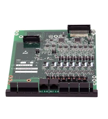 SHARP NEC NEC-1100021 — BE110254 8-Port Analog Station Card