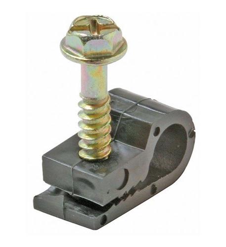 Steren ST-BL-240-956BK-20 - Coaxial Cable Mounting Clips 20PK