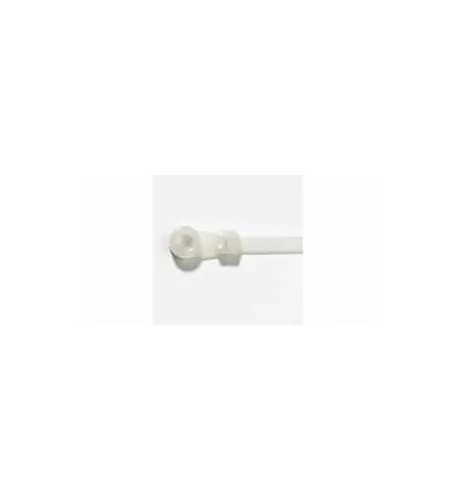 Miscellaneous Brands TIEWRAPSCREW-NAT - Natural Cable Tie Screw Mount 7 - 100 Pack
