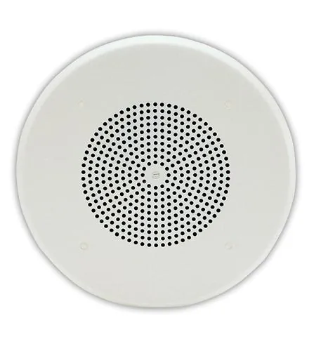 VALCOM VC-V-1010C — ONE-WAY, 4 IN. SELF-AMPLIFIED CEILING SPEAKER FOR VOICE OR MUSIC REPRODUCTION C