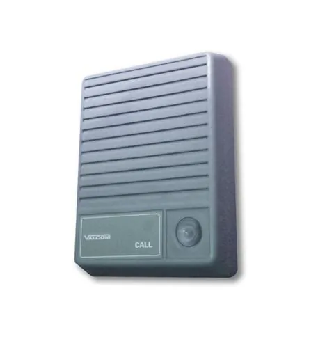 VALCOM VC-V-1074 — Valcom Surface Mount Doorplate Speaker with Call Button