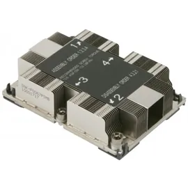Supermicro SNK-P0067PSMB — Supermicro CPU Heat Sink SNK-P0067PSMB 1U LGA3647 CPU Heat Sink for X11 Purley Platform  Brown Box