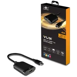 VANTEC CB-CU300HD20 - Vantec USB-C to DisplayPort 4K Active Adapter