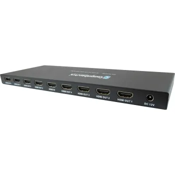‎Comprehensive Cable CDA-HD18018G - 1x8 HDMI 4K Video Splitter with 18Gbps Bandwidth