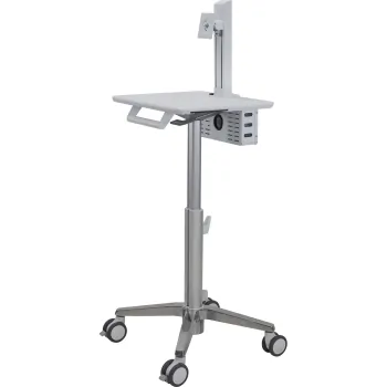 ERGOTRON SV10-1300-0 — STYLEVIEW LEAN WOW, SV10 CART FOR LCD DISPLAY / KEYBOARD / MOUSE WHITE ALUMINUM,
