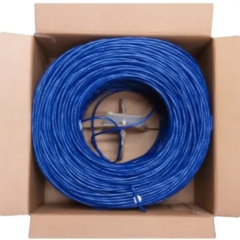 4XEM 4XCAT61000BL — 1000FT CAT6 Blue 24AWG Ethernet Network Cable