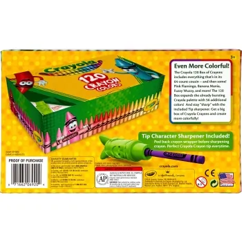 CRAYOLA CYO 526920 — Crayola 120 Crayons - Assorted - 120 / Box