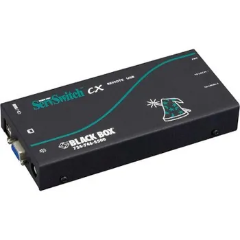 BLACK BOX CORPORATION KV04AUS-REM — KVM SWITCH REMOTE UNIT - VGA, USB WITH AUDIO AND SKEW COMPENSATION