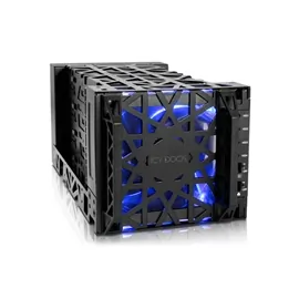CREMAX MB174U3S-4SB - ICY DOCK 4-Bay USB 3.0 eSATA External HDD Enclosure with Fan