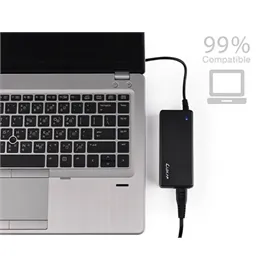 Thermaltake PO-ULA-PC65BK-00 — Thermaltake Accessory PO-ULA-PC65BK-00 EnerG Bar 65W Universal Laptop Power Adapter Retail