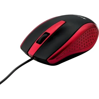VERBATIM 99742 — WIRED OPTICAL BRAVO MOUSE - RED