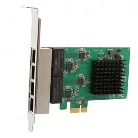 SYBAUSA SI-PEX24042 — SYBA 4-Port Gigabit Ethernet PCIe Network Card - SI-PEX24042